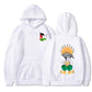 Men's Warm Hoodie - Relaxed Pullover, Polyester, Casual