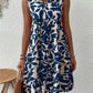 Women's A-Line Floral Maxi Dress, Breathable Cotton Summer Dress for Beach and Garden Parties, Plus Size Available-2