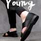 men's Breathable sandals - durable casual open-toe, cowhide upper, ideal for beach outings