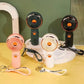 Summer New Mini Fan - Cute Cartoon Travel-Friendly USB Hand-Held Fan for Students, Ideal Outdoor Cooling Option