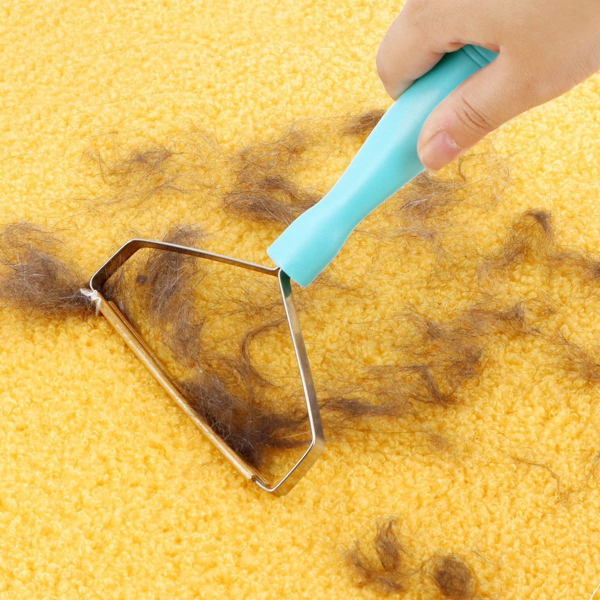 Hair Pet Removal Brush Carpet Rake TikTok Viral Fall 2025 Gift For Clean Floors And Furniture