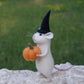 Felt Handcrafted Pumpkin Mouse Ornament - Unique Seasonal Decor for Halloween & Christmas Celebrations