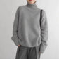 Cashmere Sweater - Plush Oversized Turtleneck Knit for Women