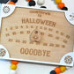 Halloween2025 Edition Countdown Calendar Rustic Wall Decor
