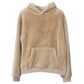 Plush Relaxed Men's Hoodie - Pullover, Double Velvet, Winter