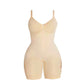 Women's Seamless Shapewear Bodysuit - full-body shaping, spandex blend, everyday wear