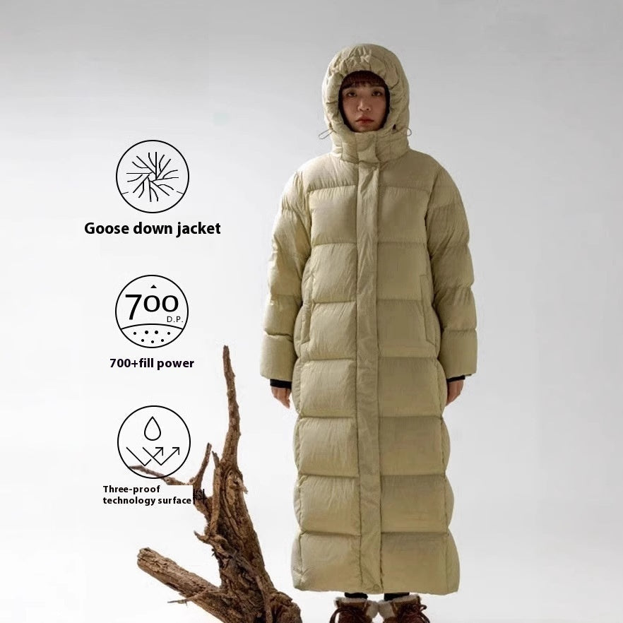 Women’s Insulating Down Coat - Ultra Long Goose Down