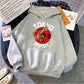 Plush Mens Hooded Sweater - Pullover Polyester, Casual