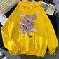 Men’s Warm Hoodie - Dragon Print Pullover, Polyester Casual