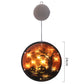 LED Halloween Lantern 160mm PVC Decor, IP44 Spooky Glow