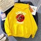 Plush Mens Hooded Sweater - Pullover Polyester, Casual