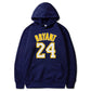 Plush Men's Basketball Hoodie - Pullover Polyester Game Day