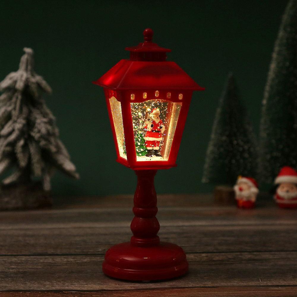 Christmas Illuminated Night Light Table Lamps - Santa, Snowman & Tree Decorations