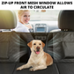 Car Seat Cover Hammock Water-Resistant Protector With Storage Pockets And Mesh Window For Cars And Trucks Fall 2025 Gift