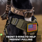 Tactical Dog Harness No-Pull With Front And Back D-Rings Fast-Release Buckles Top Handle Heavy-Duty Training