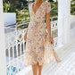 Elegant Long Sleeve Midi Dress for Women, Comfortable and Versatile Design for Daily Wear and Special Occasions-5