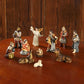 Nativity Kit 4 Inch Resin Figures 11 Piece Manger Scene Nativity Christmas Decor Indoor Outdoor Catholic Gift