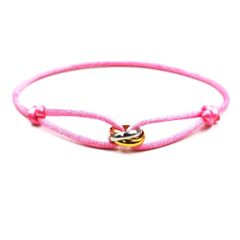 Bracelet Rope Chain Wrap Bracelet Flexible Unisex Jewelry 3 Metal Buckle Fall 2026 Trend Gift