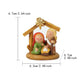 Scene Nativity Resin Figurine Holy Family Christmas Ornament For Desk Or Shelf Holiday Decor 2025 Gift