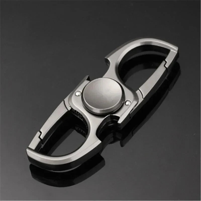 Spinner Finger Fidget Toy Keychain Bottle Opener for Stress Relief