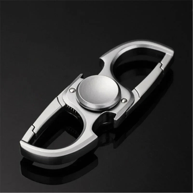 Spinner Finger Fidget Toy Keychain Bottle Opener for Stress Relief