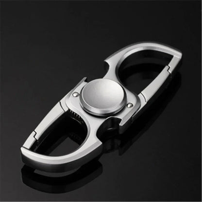 Spinner Finger Fidget Toy Keychain Bottle Opener for Stress Relief