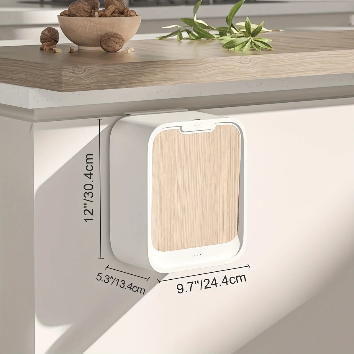 Sensor Motion Trash Can Hanging Bin For Cabinet Door