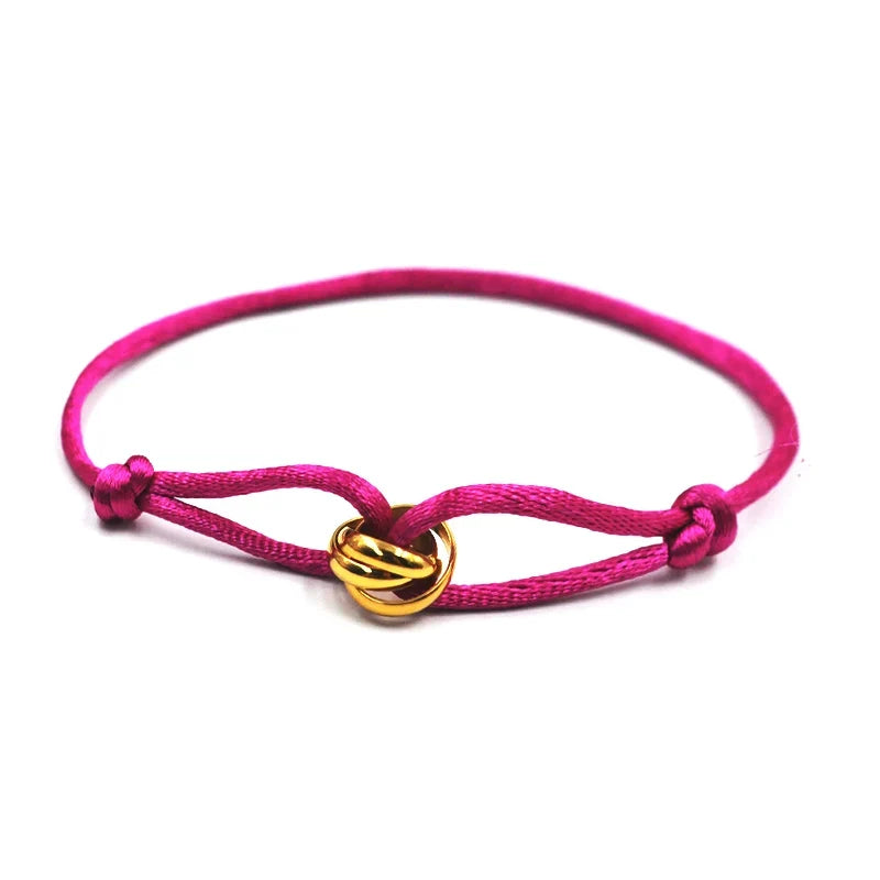 Bracelet Rope Chain Wrap Bracelet Flexible Unisex Jewelry 3 Metal Buckle Fall 2026 Trend Gift