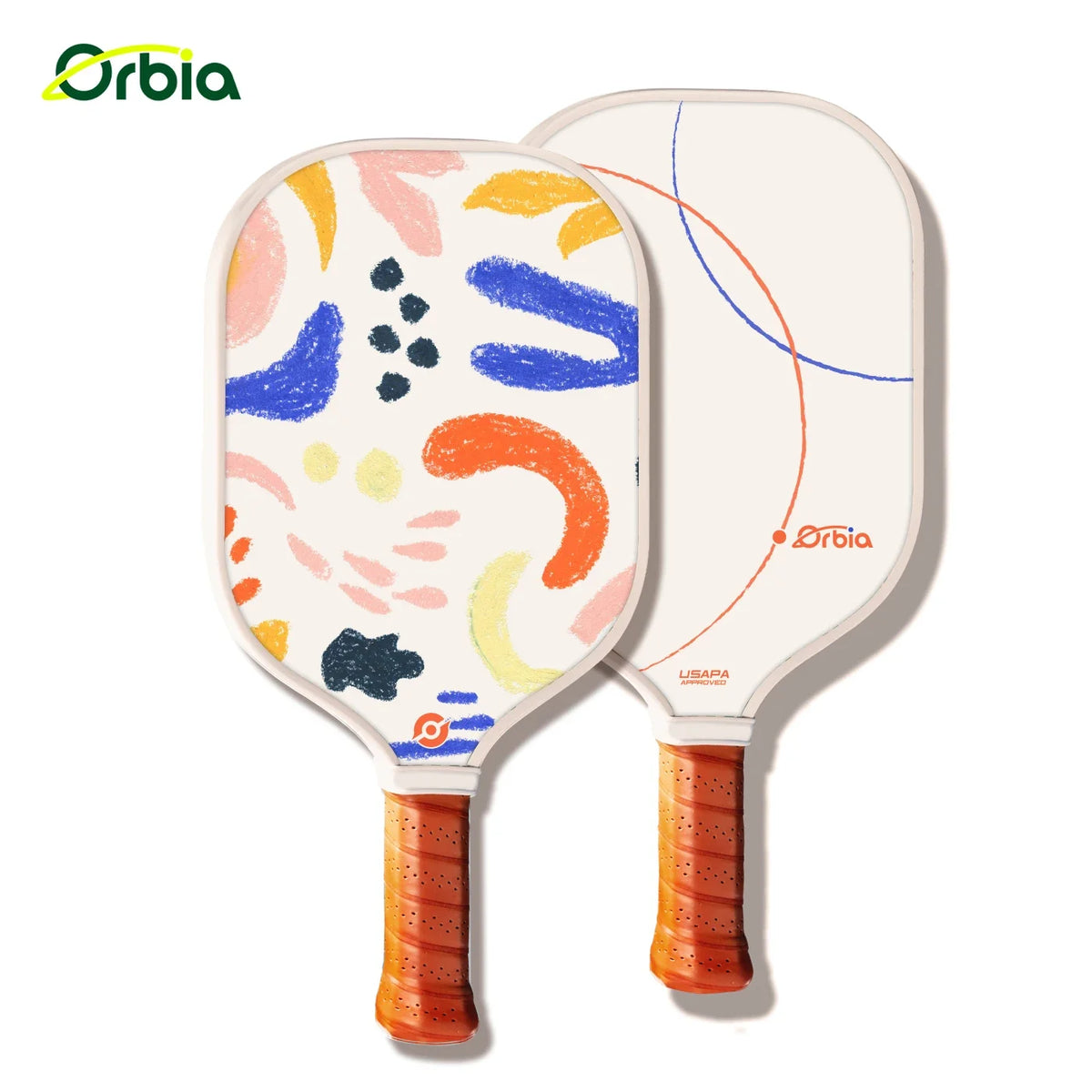 Family-Friendly Pickleball Paddle Kit with Glass Fiber and Light PP Core for Kids and Adults, Ideal for Outdoor Fun