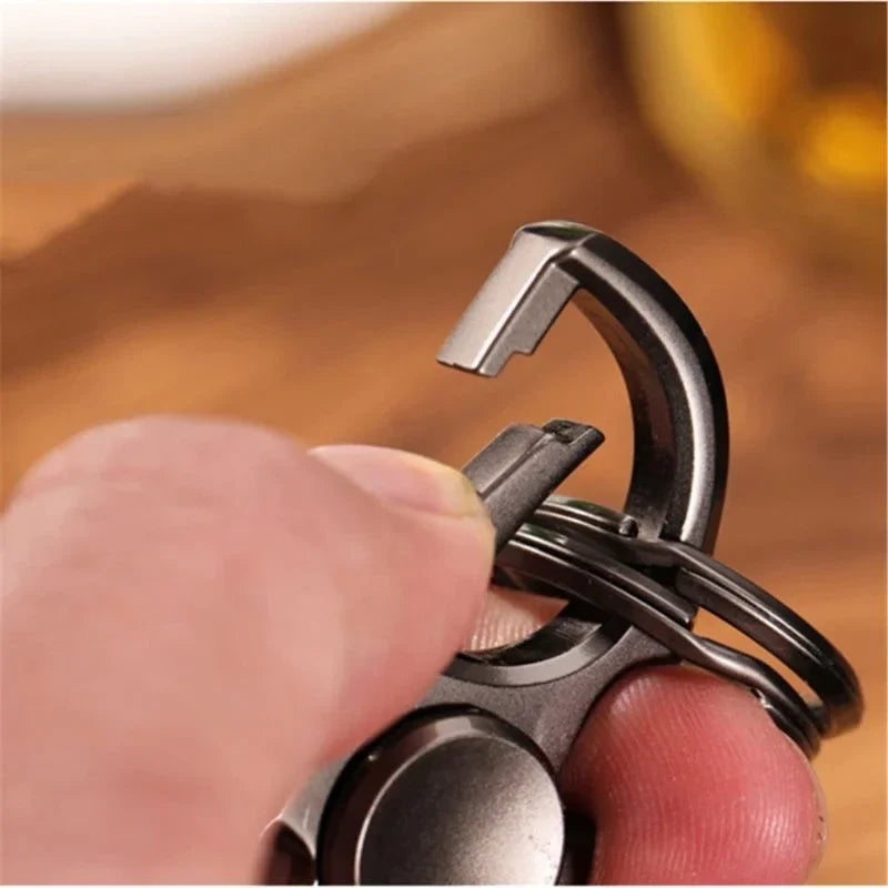 Spinner Finger Fidget Toy Keychain Bottle Opener for Stress Relief