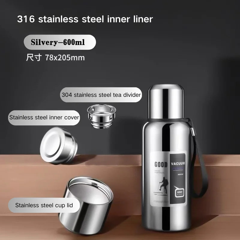Water Insulated Bottle Stainless Steel Thermos Travel Mug For Outdoors Eco Friendly Gift 2026 Summer