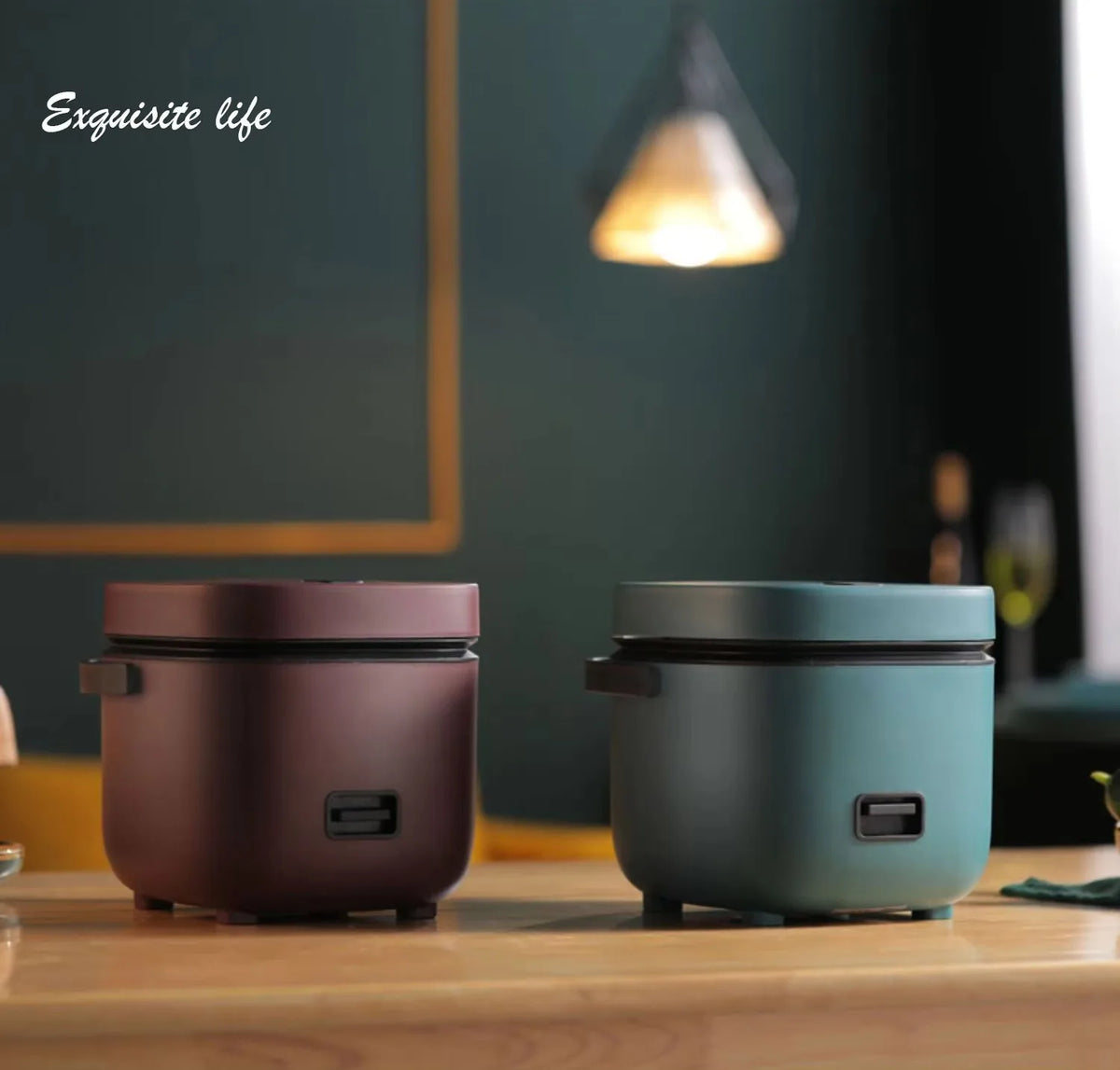 Rice Cooker 1.2L Mini Automatic Motor-Driven Rice Cooker Compact Capacity 1-2 Servings Back To School 2025 Nonstick