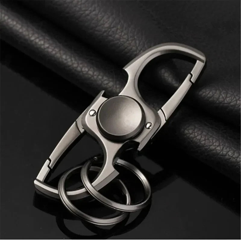 Spinner Finger Fidget Toy Keychain Bottle Opener for Stress Relief