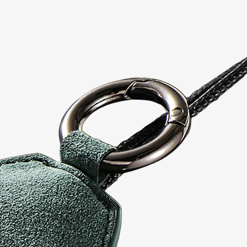 Car Key Chain Cover Plush Touch Velvet Sleek Key Holder Grip