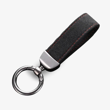 Car Key Chain Alcantara Strap Deluxe Keyring Regular Carry