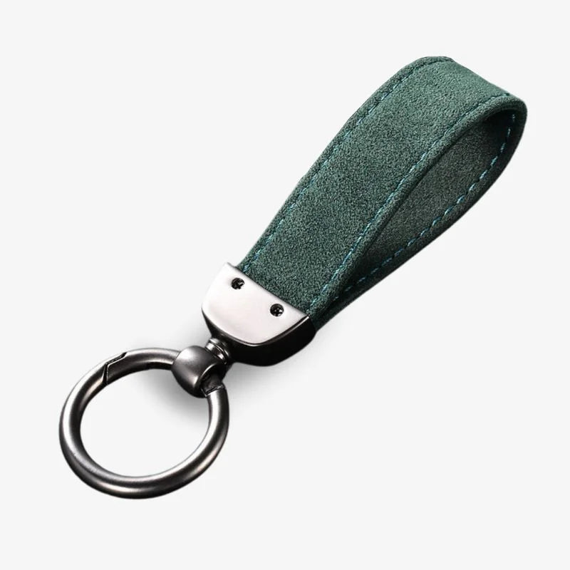 Car Key Chain Alcantara Strap Deluxe Keyring Regular Carry