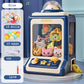 Claw Mini Crane Toy Machine for Kids - Coin Operated Plush Grabber Game with Lights & Music