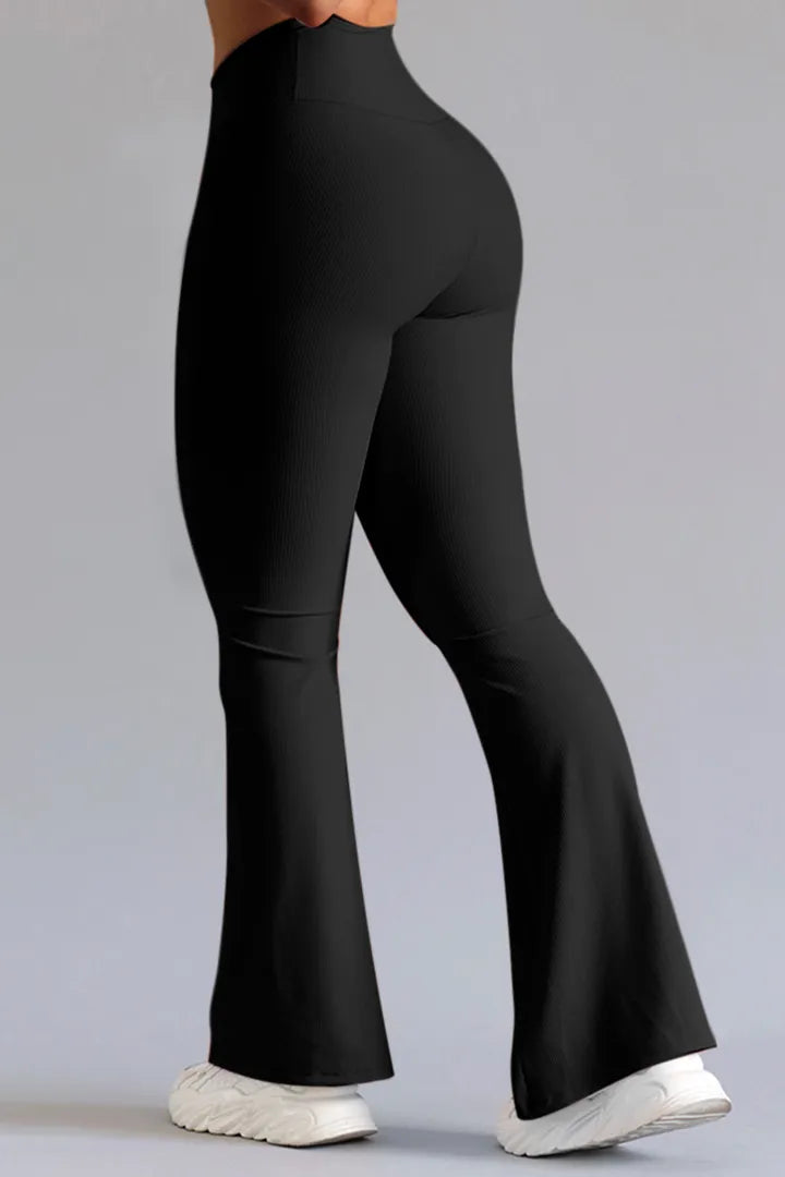 Atmungsaktive Damen Sporthose – asymmetrischer Schnitt, Baumwoll-Polyester-Mix, für Fitness und Freizeit 1