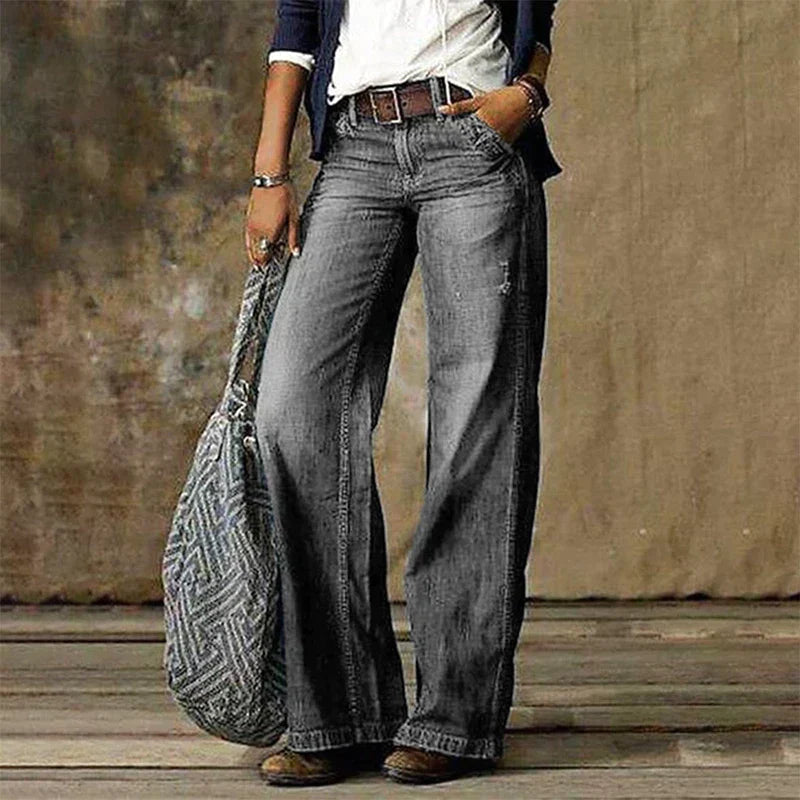 Atmungsaktive Damenhose – klassische Stoffhose, bequem, ideal für jeden Anlass 2