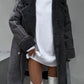 Women's Insulating Faux Fur Coat - Long Oversized, For Cold