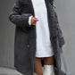 Women's Insulating Faux Fur Coat - Long Oversized, For Cold