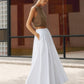 Women's Black Maxi Skirt, Elegant Long Full Skirt with Flowing Design, Comfortable Fit for Casual and Work Wear-1