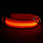 LED Dog Collar Battery-Powered Luminous Compact Dog Night Walks Fall 2025 Flashing Anti Lost Safety