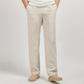 Linen Relaxed Pants for Men and Women, Breathable Flax Cotton Blend, Lightweight Casual and Formal Wear-2