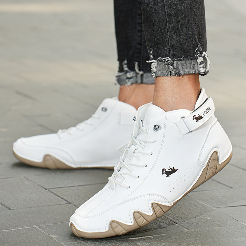 Unisex Leather Barefoot Shoes with Anti-Slip Design and Breathable Comfort for Daily Wear-6