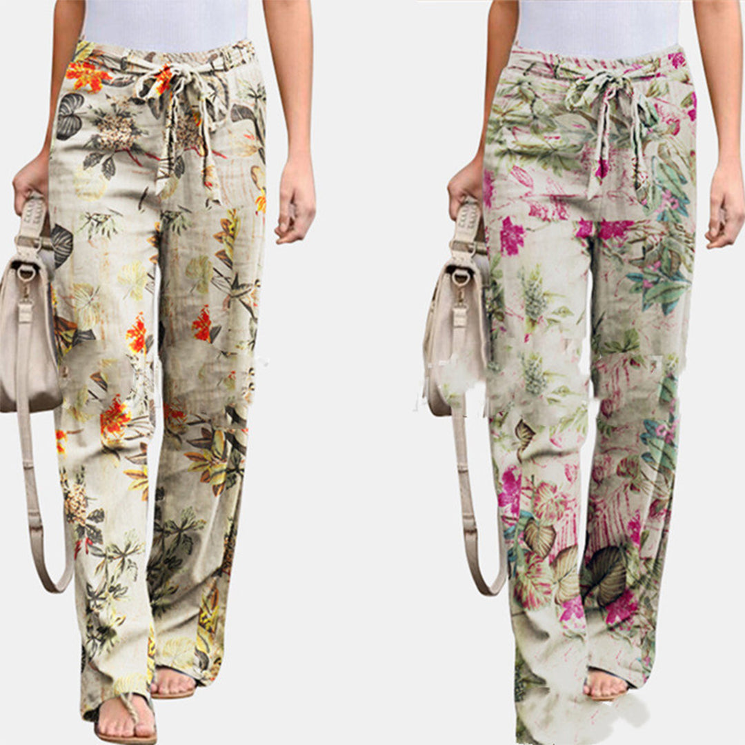 Bequeme Damenhose – mittlere Taille, atmungsaktives Polyester, für Freizeit und Sommer 5