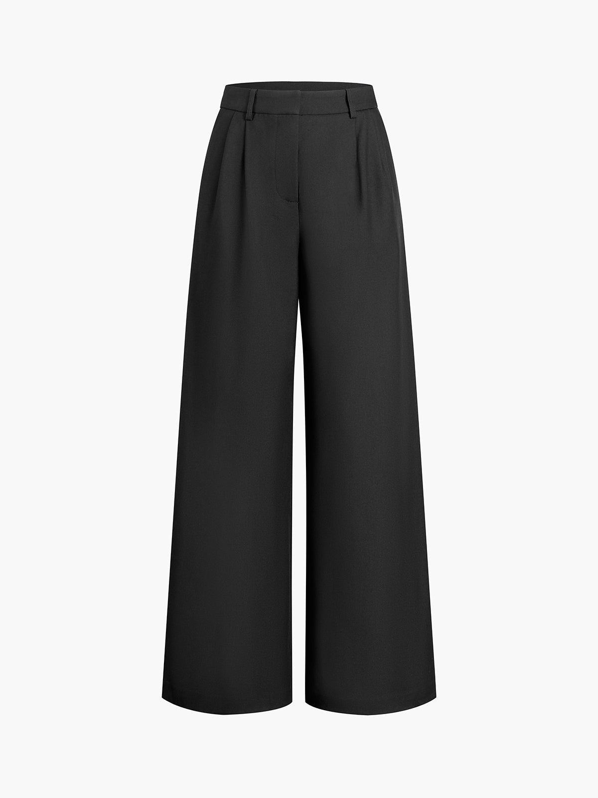 Bequeme Damenstoffhose – weit geschnitten, pflegeleicht, für Freizeit und Büro 4