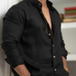Variant image for Classic Men's Dress Shirt, Lightweight Button-Up, Breathable Fabric, Versatile Fit for Casual and Formal Occasions-19