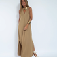 Variant image for Elegant Women's Maxi Dress Set with Fluid Jacket for Formal and Casual Occasions, Soft Lightweight Fabric, Long Length-51