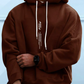 Cozy Oversized Men’s Hoodie - Relaxed Cut, Cotton Blend